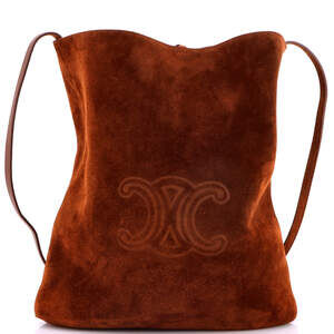 Celine Triomphe Bucket Bag Embossed #247952C16B